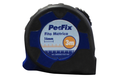 Cinta Métrica 2 stop 3mt x 16mm Pecfix