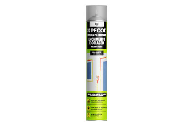 Espuma PU Pega y Expande Pecol Manual 750ml