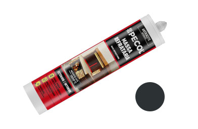 Sellador refractario chimenea/barbacoa Pecol Negro