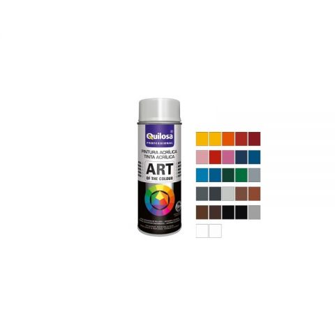 Spray Blanco Intenso Satinado R9010 Quilosa 400ml